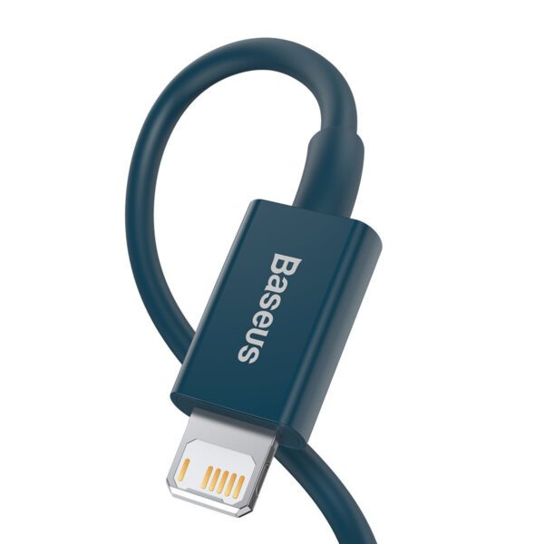 Baseus Superior Series Cable USB to iP 2.4A 1m (blue) - Image 8