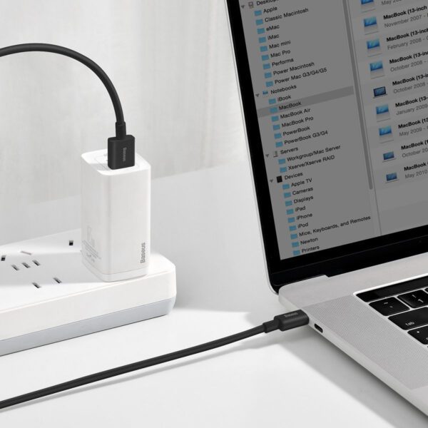 Baseus Superior Series Cable USB to USB-C, 66W, 2m (black) - Image 9