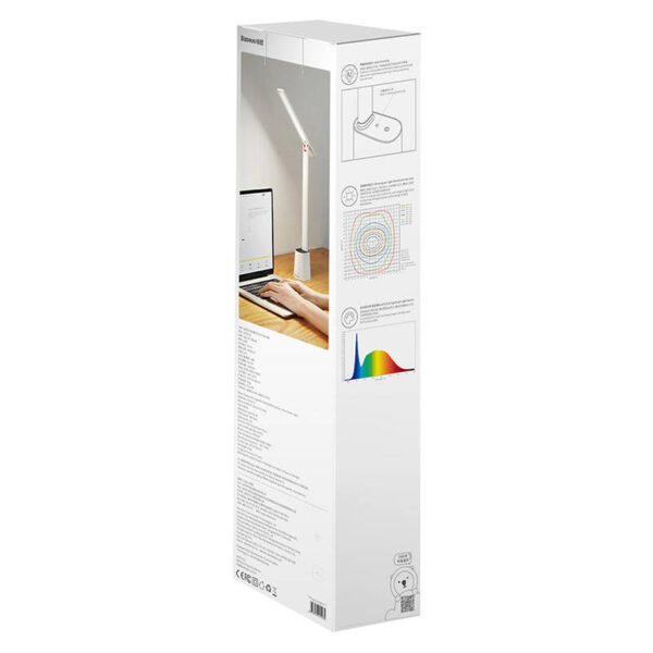 Folding desk lamp Baseus Smart Eye rechargeable (white) - Image 11