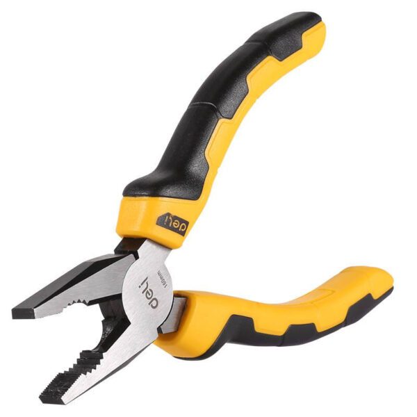 Combination pliers 6" Deli Tools EDL2006 (yellow) - Image 2