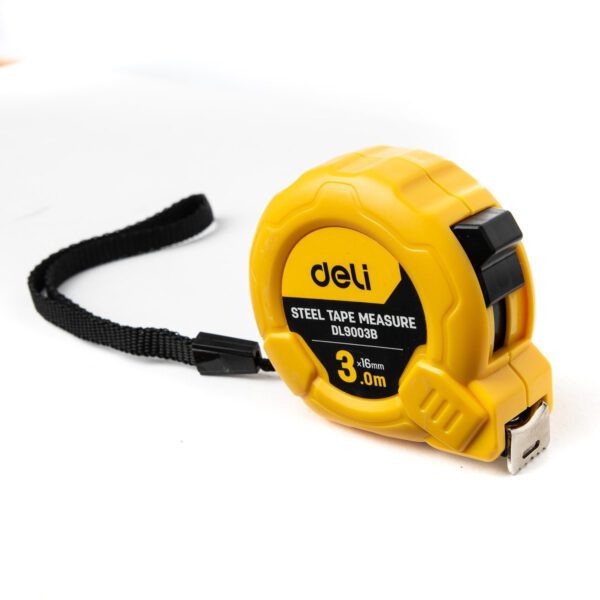 Steel Measuring Tape 3m/16mm Deli Tools EDL9003B (yellow) - Image 8
