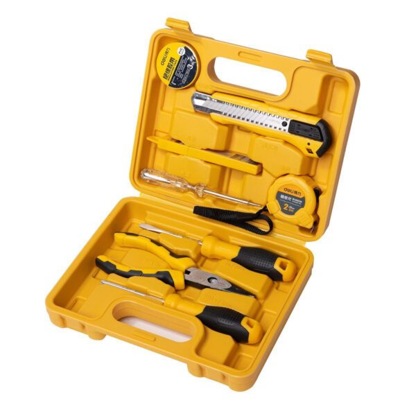 Household Tool Set 8 pcs Deli Tools EDL1008J - Image 2