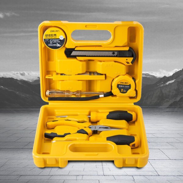 Household Tool Set 8 pcs Deli Tools EDL1008J - Image 6