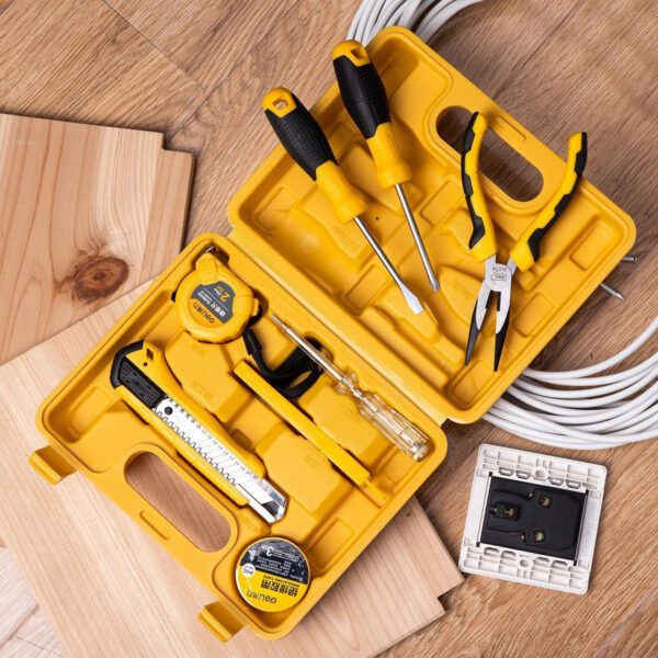 Household Tool Set 8 pcs Deli Tools EDL1008J - Image 7
