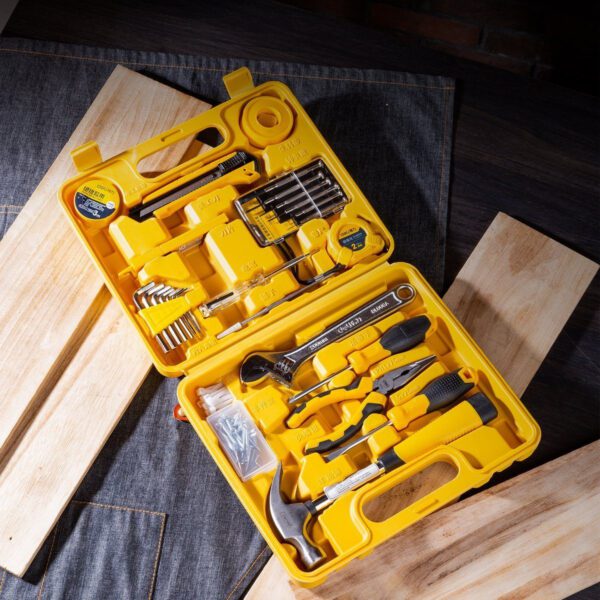 Household Tool Set 28 pcs Deli Tools EDL1028J - Image 8