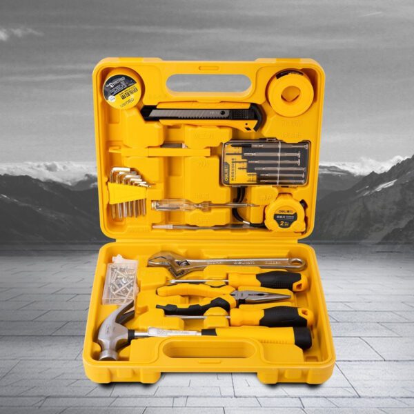 Household Tool Set 28 pcs Deli Tools EDL1028J - Image 6
