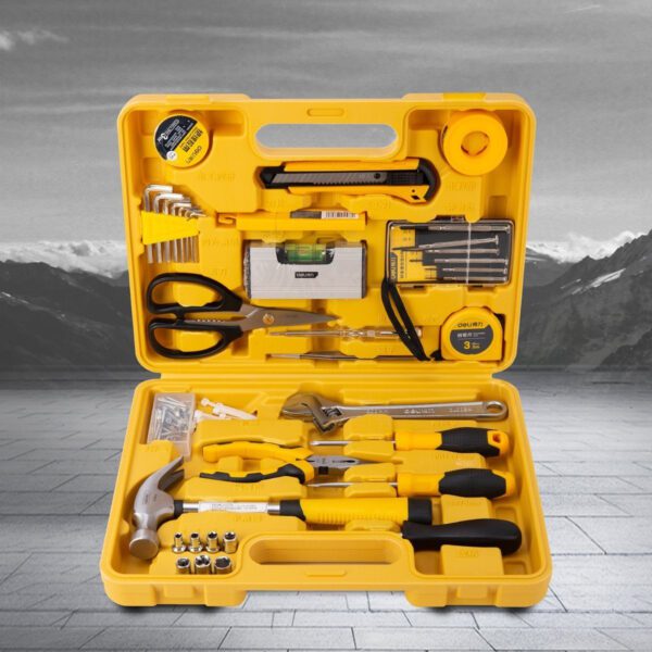 Household Tool Set 38 pcs Deli Tools EDL1038J - Image 8