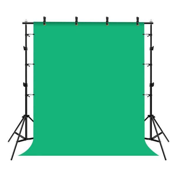 Photo studio background support Puluz 2x2m + Backdrops 3 pcs PKT5204 - Image 2