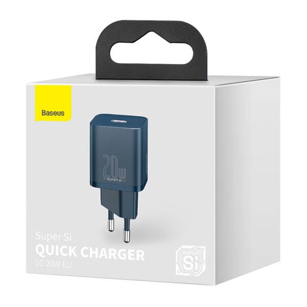 Baseus Super Si Quick Charger 1C 20W (Blue) - Image 8