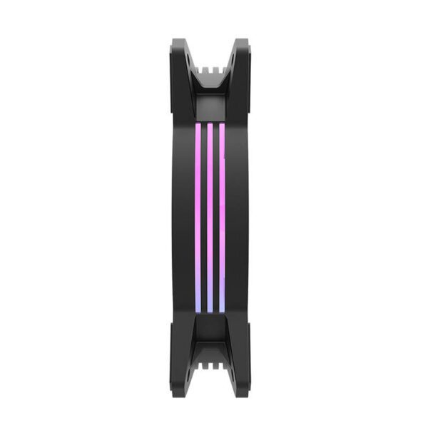 Computer Fan Set Darkflash C6,  RGB, 3in1 120x120 (black) - Image 4