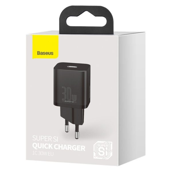 Baseus Super Si Quick Charger 1C 30W (black) - Image 11