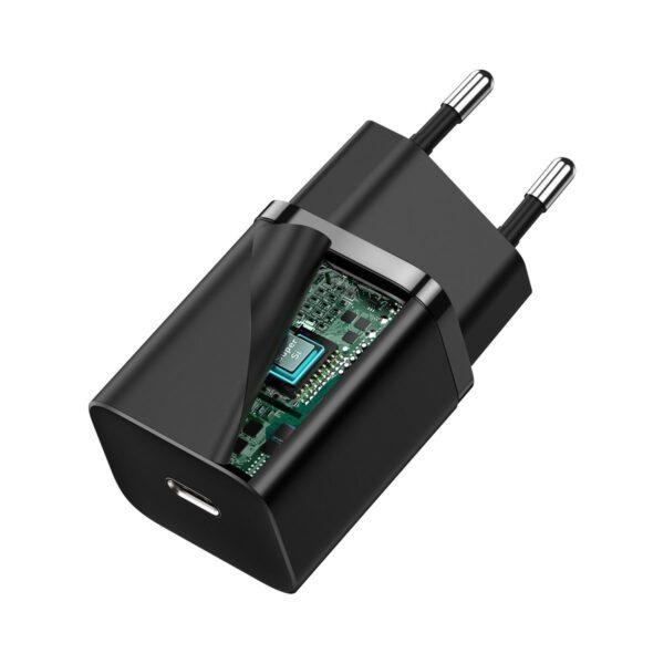 Baseus Super Si Quick Charger 1C 30W (black) - Image 4
