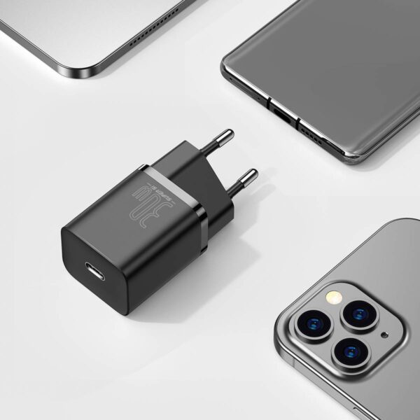 Baseus Super Si Quick Charger 1C 30W (black) - Image 9