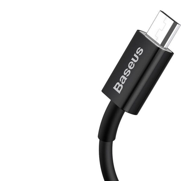 Baseus Superior Series Cable USB to micro USB, 2A, 1m (black) - Image 4