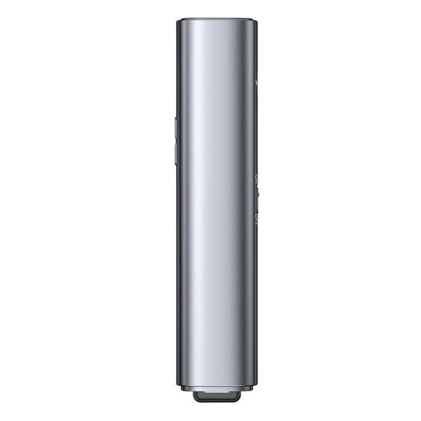 Baseus Orange Dot Multifunctionale remote control for presentation, with a laser pointer - gray - Image 7
