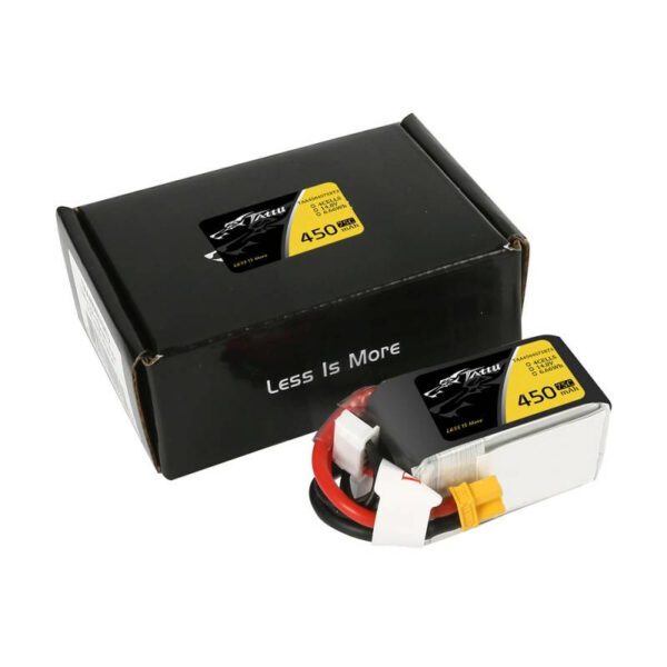 Tattu 450mAh 14.8V 75C 4S1P battery - Image 5
