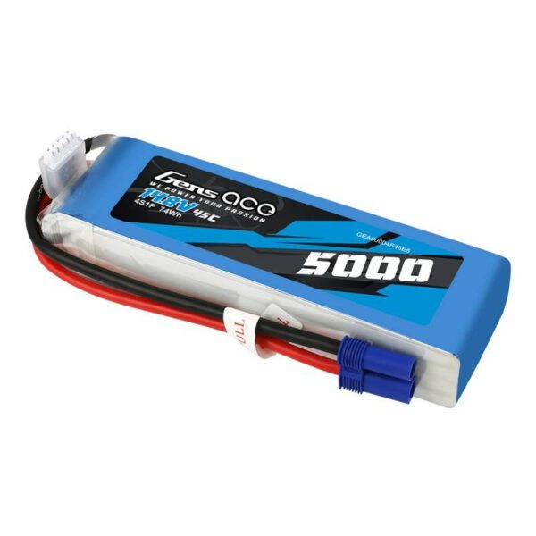 Gens Ace 5000mAh 14.8V 45C 4S1P battery - Image 3