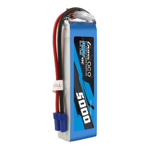 Gens Ace 5000mAh 14.8V 45C 4S1P battery - Image 4