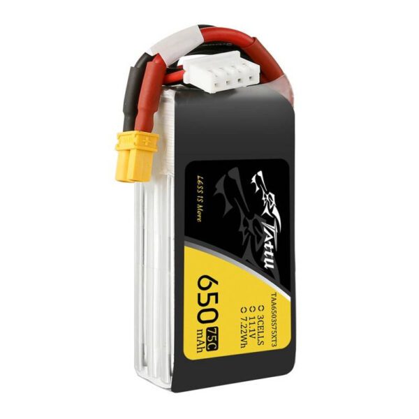 Battery Tattu 650mAh 11,1V 75C 3S1P - Image 4
