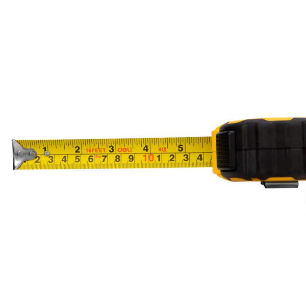 Steel Measuring Tape 5m/25mm Deli Tools EDL3797Y(yellow) - Image 5