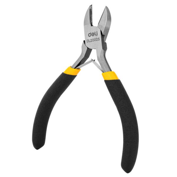 Mini Pliers 5" Deli Tools EDL20025 (yellow) - Image 2