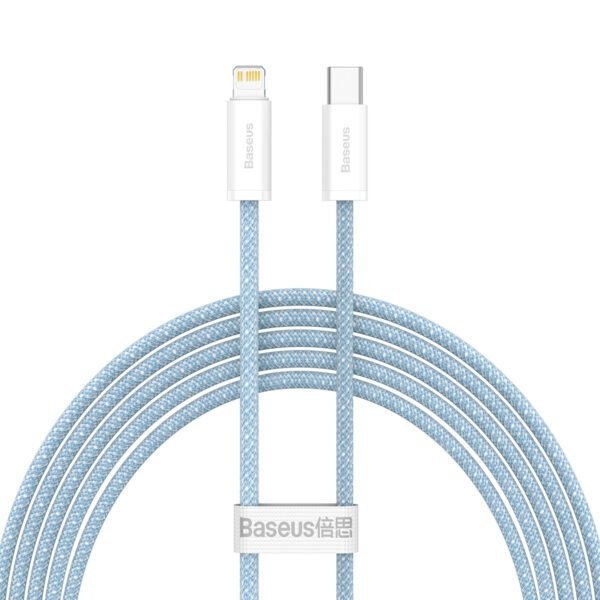 USB-C cable for Lightning Baseus Dynamic Series, 20W, 2m (blue) - Image 2