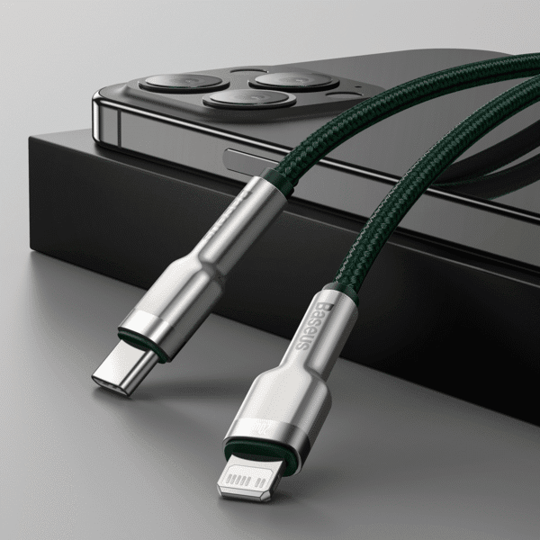 Baseus USB-C cable for Lightning 2m (green) - Image 10