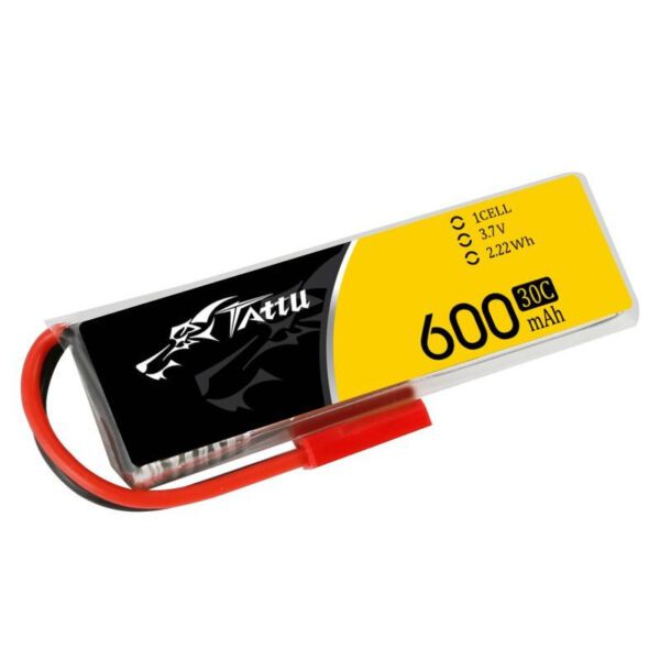 Battery Tattu 600mAh 3,7V 30C 1S1P JST - Image 2