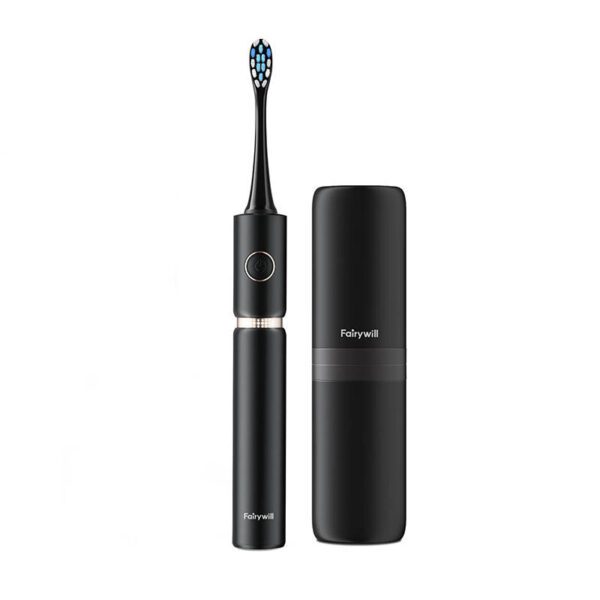 Sonic toothbrush with head set and case FairyWill FW-P11 (Black) - Image 3