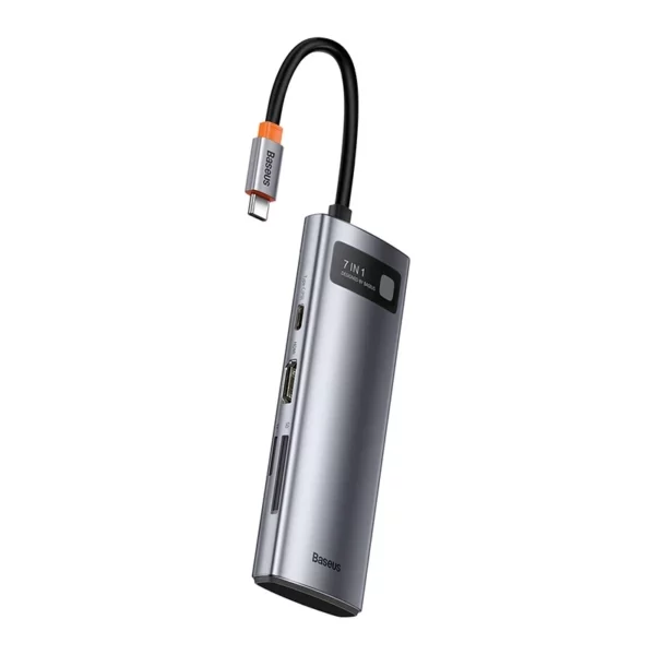 Baseus Hub Adapter 7in1 USB-C to 2x USB 3.0 + HDMI + USB-C PD - Image 5