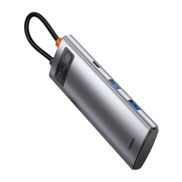 Baseus Hub Adapter 7in1 USB-C to 2x USB 3.0 + HDMI + USB-C PD - Image 7