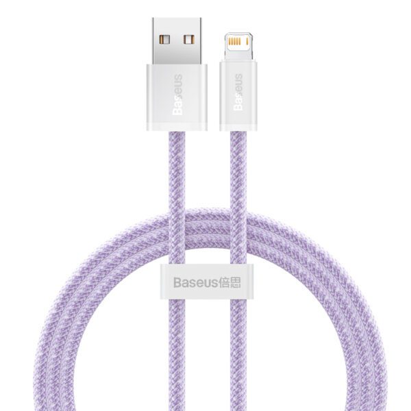 Baseus Dynamic cable USB to Lightning, 2.4A, 1m (purple) - Image 2