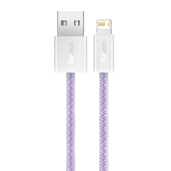 Baseus Dynamic cable USB to Lightning, 2.4A, 1m (purple) - Image 4