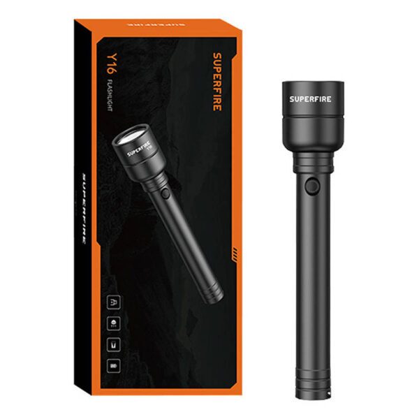 Flashlight Superfire Y16, 1700lm, USB-C - Image 5