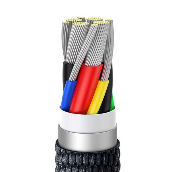 Baseus Crystal Shine cable USB-C to USB-C, 100W, 1.2m (black) - Image 15