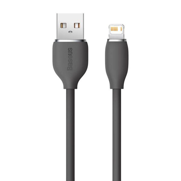 Baseus Jelly  cable USB to Lightning, 2,4A, 1,2m (black) - Image 8