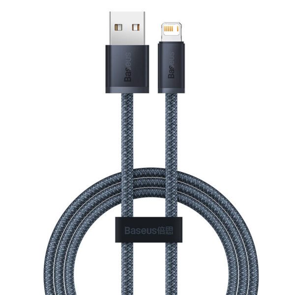 Baseus Dynamic Series cable USB to Lightning, 2.4A, 2m (gray) - Image 2