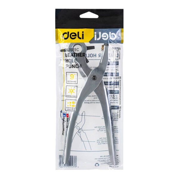 Leather Hole Punch 9" Deli Tools EDL1919C (silver) - Image 6