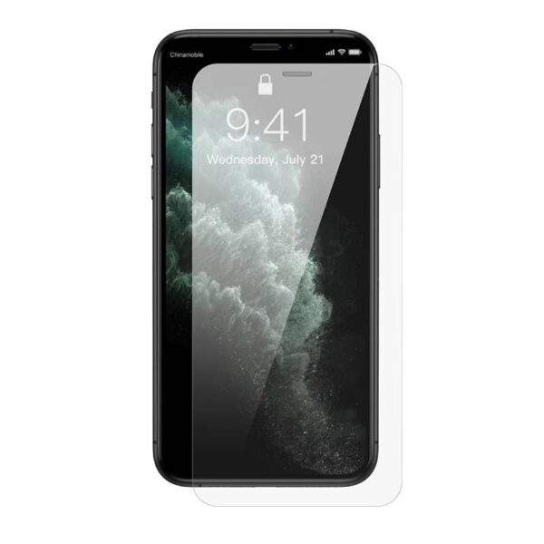 Baseus 0.3mm Full-glass Tempered Glass Film(2pcs pack) for iPhone XR/11 6.1inch - Image 2