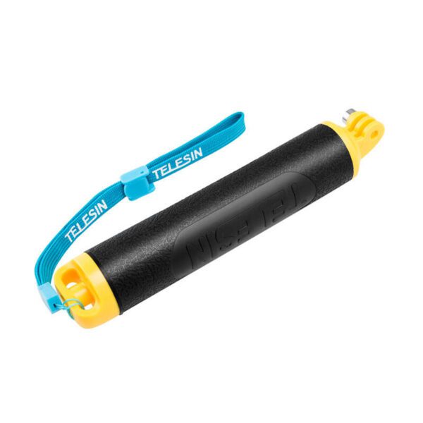 Rubber Floating Hand Grip Telesin for Action and Sport Cameras (GP-MNP-300-YL) - Image 4
