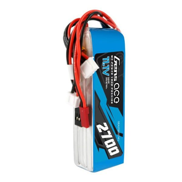 Battery Gens Ace 2700mAh 11,1V TX 3S1P Futaba/JST-XHR/JST-SYP - Image 4