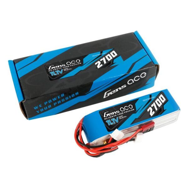 Battery Gens Ace 2700mAh 11,1V TX 3S1P Futaba/JST-XHR/JST-SYP - Image 5
