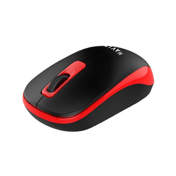 Universal wireless mouse Havit MS626GT (black&red) - Image 2