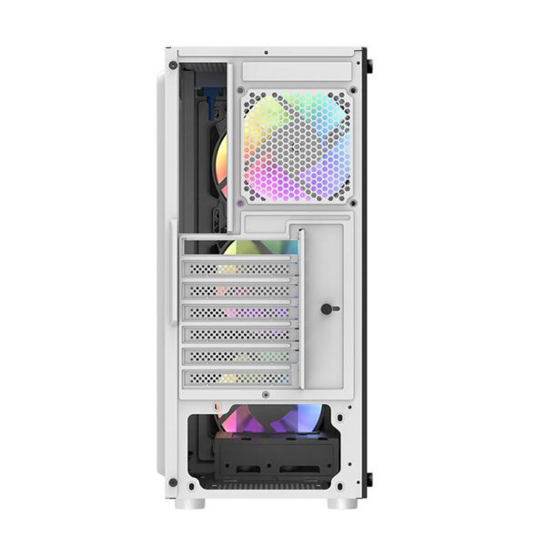 Darkflash DK151 LED computer case (white) + 3 RGB fans - Image 7