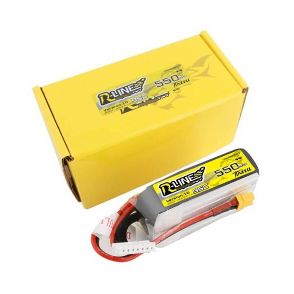 Battery Tattu R-Line 550mAh 22.2V 95C 6S1P XT30 - Image 5