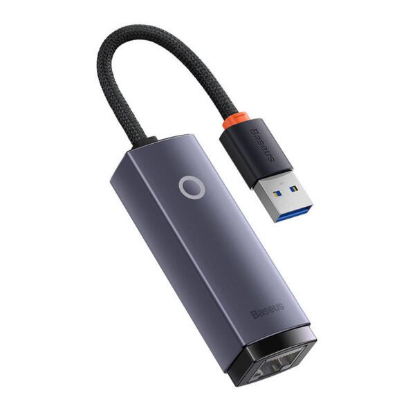 Network adapter Baseus Lite Series USB to RJ45, 1000Mbps (grey) - Image 6