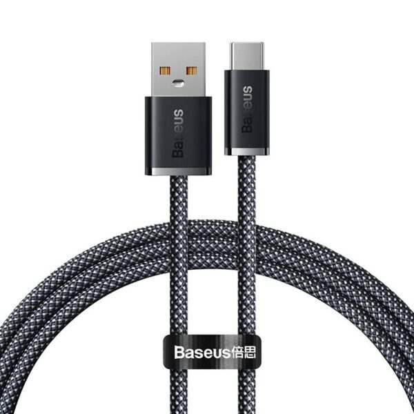 Cable USB to USB-C Baseus Dynamic Series, 100W, 1m (grey) - Image 2