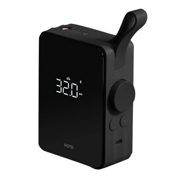 Electric Tire Inflator HOTO QWCQB001, 2500mAh (black) - Image 2