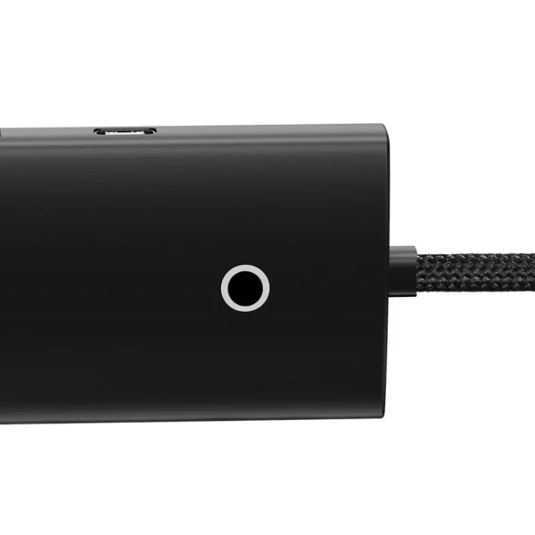Baseus Lite Series Hub 4in1 USB-C to 4x USB 3.0 + USB-C, 25cm (Black) - Image 5