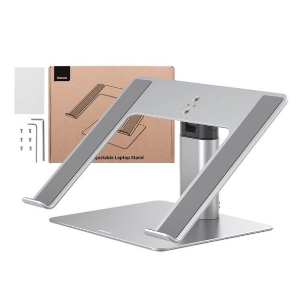 Laptop stand Baseus 11-17", adjustable (silver) - Image 8